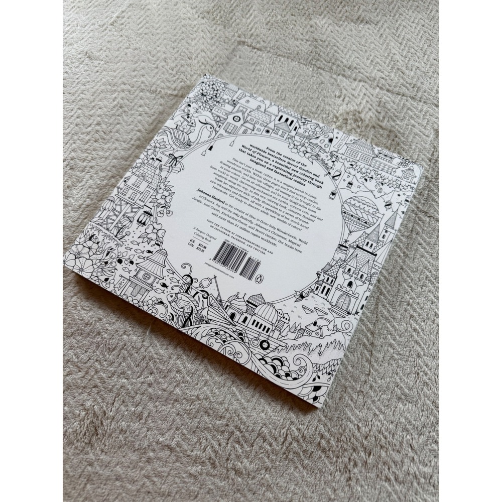 Johanna Basford Worlds of Wonder A Coloring Book for the Curious Paperback - Picture 2 of 8